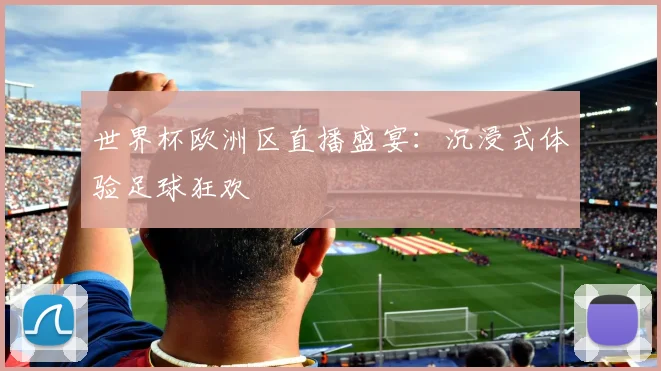世界杯欧洲区直播盛宴：沉浸式体验足球狂欢