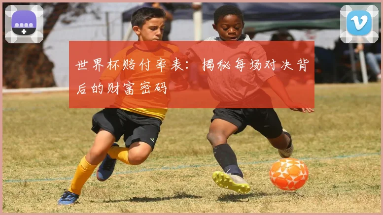 世界杯赔付率表:揭秘每场对决背后的财富密码